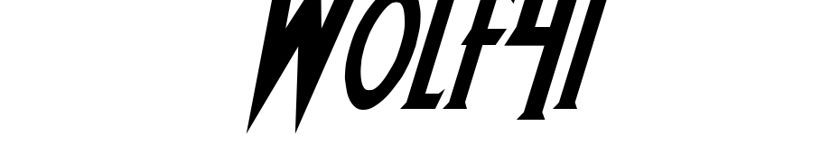 Wolf's Bane Italic Polices Telecharger